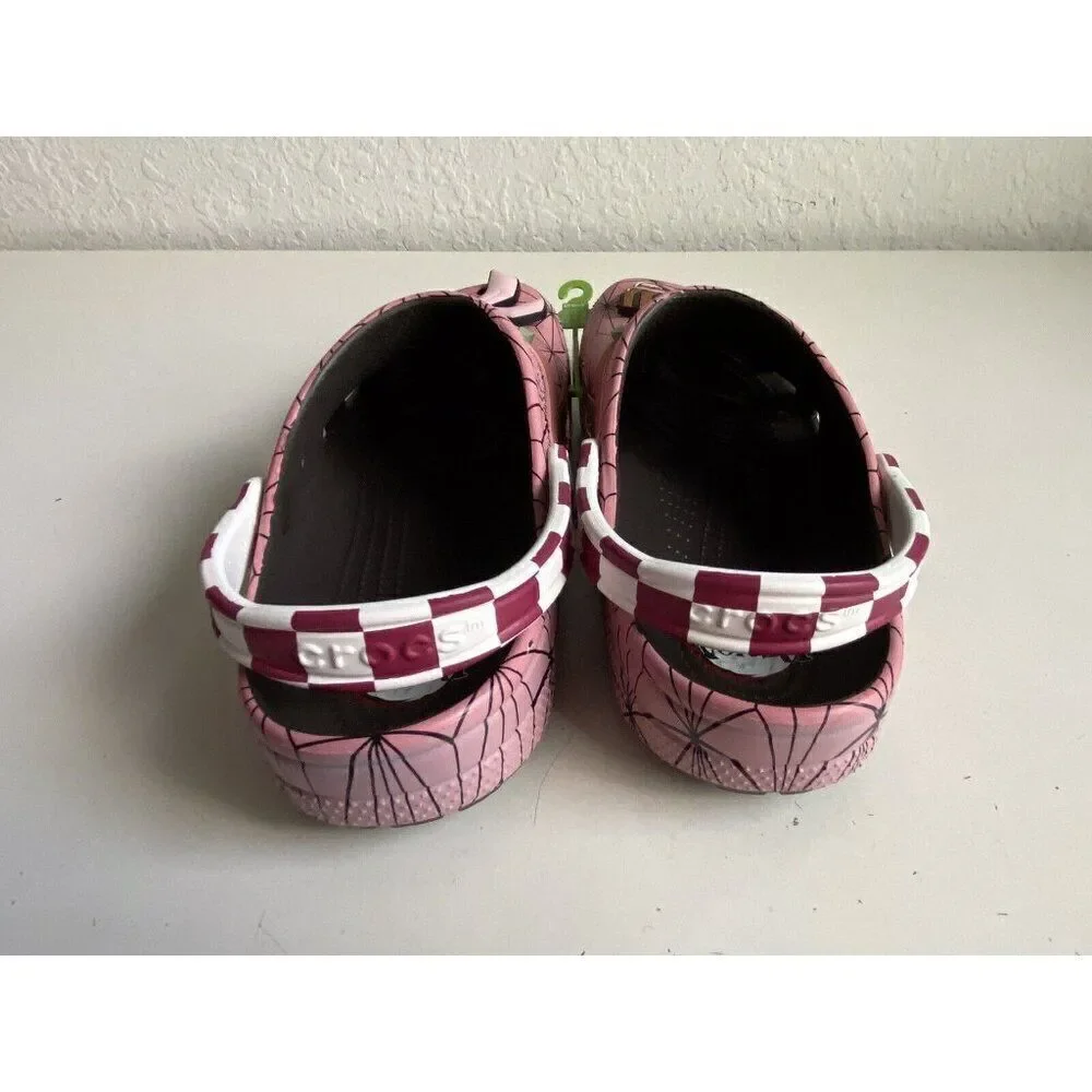 Crocs Demon Slayer‎ Nezuko Pink Anime Classic Clog 209320-206 Men’s Sz 14 NEW